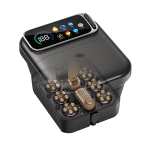 Dispositivo Portatile per Massaggio ai Piedi, Vasca Pieghevole con Bolle, Massaggiatore Elettrico Automatico per Pediluvio - Product Image 1