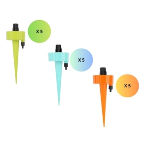 Set di Sistema di Irrigazione a Goccia Automatico 15 Pezzi Dispositivi di Irrigazione Regolabili per Piante e Giardino - Product Image 3