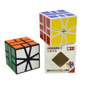 Shengshou Cube de Rubik carré SQ1 3x3, forme irrégulière, jouet éducatif de qualité compétition pour enfants de 6 ans et plus - Product Image 1