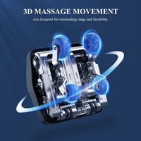 Fauteuil de massage LEERCON 2026 Zéro Gravité 3D 4D 8D Corps Entier ThaiStretch Shiatsu Chaleur Pression d'Air Portable Inclinable Canapé Fauteuil