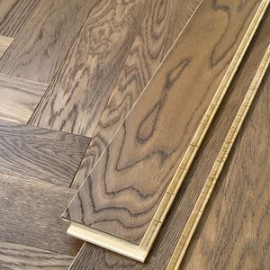 Nero americano noce tre strati ingegnerizzati pavimenti in legno tipo Click installazione geotermica amichevole - Product Image 2