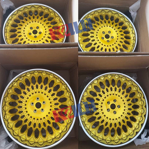 ล้อฟอร์จ 22 นิ้ว ล้อฟอร์จสีทองปัดเงา ขอบโครเมียม ขอบล้อรุชชี - Product Image 6