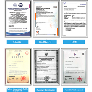 หลอดแก้วบรรจุยาแบบปลอดเชื้อ LINUO Fiale Ambrate ขนาด 10 มล. หลอดแก้วแบบกลางขนาด 1 มล. หลอดแก้วสีชาขนาด 1 มล. สำหรับผลิตภัณฑ์ไวท์เทนนิ่งผิว - Product Image 5