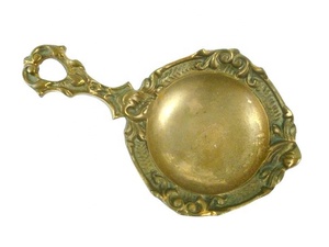 Bandeja para servir de bronce Vintage francés - Product Image 2