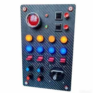 Accessoires de jeu d'intérieur <span class=keywords><strong>Sim</strong></span> Racing contrôleur de boîtier de commande central pour simulateur de conduite bouton de commande de parc d'aventure - Product Image 1