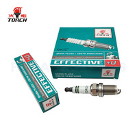 Bougie d'allumage TORCH Iridium 5407 compatible essence/gaz pour Toyota, Nissan, Changan, Voleex C0, BYD F3, CHERY Arrizo 3/5, Changan Van