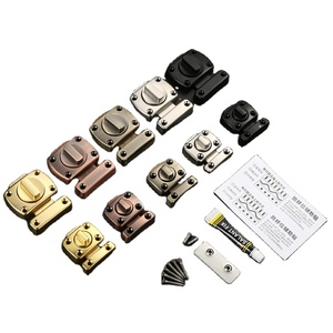 Home Bedroom <b>Window</b> Door Lock Anti-Theft Rotating Stainless Steel Knob Zinc Alloy No Drilling Required Left Right <b>Latch</b> Bolt - Product Image 5