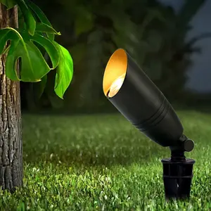 OEM ODM ETL zertifiziert Druckguss Messing Outdoor-Spiegellampe Led Nichtenspannungs-Landschaftsbeleuchtung Lämpfe Gartenleuchten