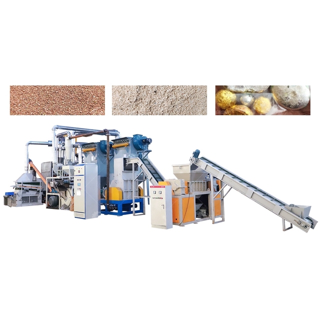 Factory Precious Metal Refining Equipment Scrap Pcb Mother Board Gold Recovery Machine E Waste Recycling Plant