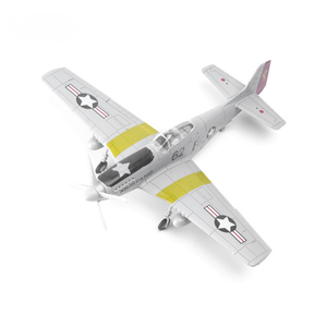 Kit de construction en plastique authentique <span class=keywords><strong>P51</strong></span> Mustang de la Seconde Guerre mondiale, jouet d'aviation militaire, cadeau, modèle d'assemblage 4D, avions RC - Product Image 3