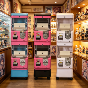 Vente en gros d'usine : Distributeur automatique de Gachapon japonais, Distributeur automatique de Gacha Tomy personnalisé, Distributeur automatique de Gacha du Japon à vendre - Product Image 1