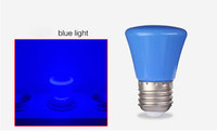 Ampoule LED décorative en forme de champignon colorée, culot E27, 1W/3W, en ABS, pour intérieur/extérieur, idéale pour les fêtes et la maison