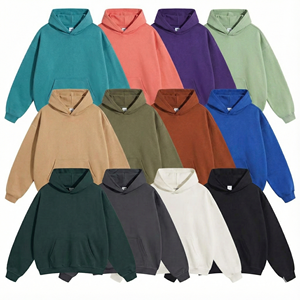 Sweat-shirts à capuche en coton lourd 450 g/m², personnalisables avec logo, coupe ample, vêtements pour hommes TKAN583 - Product Image 1