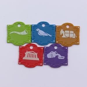 Custom Engraved Plastic/Acrylic Pet <b>Name</b> <b>Tag</b> with Custom Logo and Color Durable Stylish ID <b>Tag</b> for Pet Safety Identification - Product Image 3
