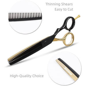 Tijeras de peluquería Brainbow de 5.5 pulgadas, de acero inoxidable, para uso estético, con punta recta y acabado fino. - Product Image 1