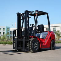 All Terrain Farm Telescopic Forklift with Bucket Construction Lifter Telehandler 3Ton 4Ton 7m Telescopic Handler