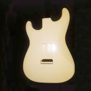 Corps en tilleul fini blanc vintage personnalisé corps de guitare électrique ST <span class=keywords><strong>Strat</strong></span> bricolage pour kits de guitare bricolage - Product Image 3