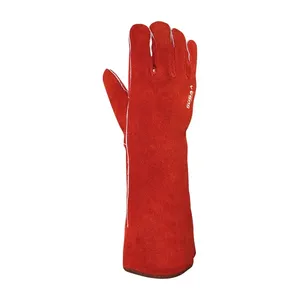 Guanto da saldatura Juba 40840 0 10 XL Weldy, Rosso - Product Image 1