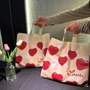 Bolsas de Regalo de Plástico con Asas y Logotipo Personalizado para Boutique, Bolsas de Compras para Pequeñas Empresas - Product Image 3