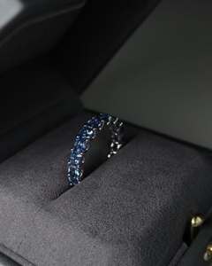 Anillo de Diamante Cultivado en Laboratorio con Corte Brillante Radiante de Moda para Mujer, Certificado por IGI, Anillo de Joyería para Boda, Compromiso, Fiesta - Product Image 6