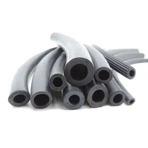 Tubo de borracha EPDM sólido flexível para uso industrial/mangueira extrudada EPDM