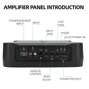 Subwoofer de <span class=keywords><strong>voiture</strong></span> actif sous le siège de 10 pouces 400W avec subwoofer alimenté mince d'<span class=keywords><strong>ampli</strong></span> intégré pour l'audio de <span class=keywords><strong>voiture</strong></span>/camion/jeep - Product Image 4