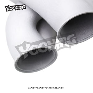 Tuyau de dérivation 3D Auto pour son de supercar, tuyau de raccordement universel pour silencieux d'échappement avec 2,5/2,75/3/3,5/<span class=keywords><strong>4</strong></span> pouces - Product Image 5