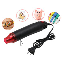 220 bricolage pistolet à Air chaud téléphone portable outil de réparation sèche-linge Support de soudage siège rétractable en plastique pistolet à Air plat prise ronde