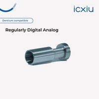 Analoge dentaire de précision compatible Dentium, double usage, ajustement standard pour la restauration prothétique de modèles numériques imprimés en 3D