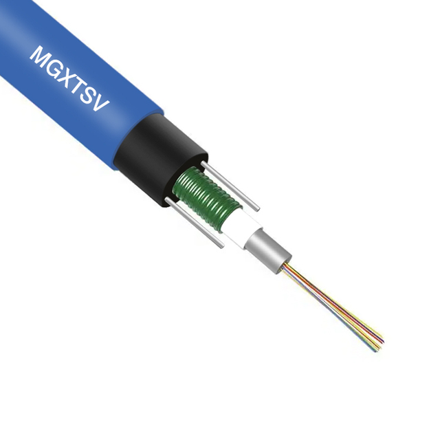 Mgxtsv Mgtsv 4 Core Explosion-proof Fiber Optic Cable Flame Retardant for Underground Communication High Communication Cables