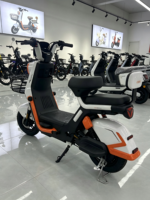 Vélo électrique chinois pas cher avec moteur arrière 350W 48V, cadre en acier haute teneur en carbone, longue autonomie, vélo électrique urbain populaire