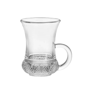 Boîte cadeau de 6 verres à thé turc de 80 ml, petits verres à liqueur, verres à shot, souvenirs, forme de gourde, tasse à vin, ensemble de verres à boire, Taza De Vidrio - Product Image 1