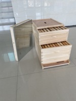 Ruche chinoise complète pour abeilles, nouveau modèle, structure en bois à deux couches, 10 cadres