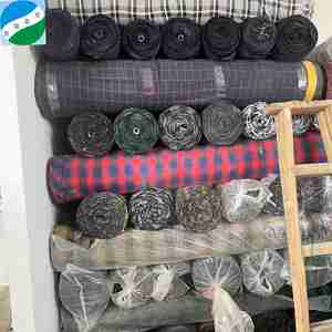 Vente chaude marchandises prêtes tc polyester et fil de coton <span class=keywords><strong>teint</strong></span> flanelle brosse stock <span class=keywords><strong>lot</strong></span> de tissus pour vêtement - Product Image 3