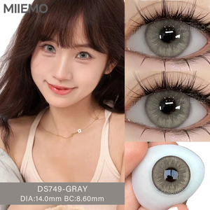 Lentilles de contact colorées MIIEMO de 14,2 mm de diamètre, lentilles souples, technologie de couleur opaque unique pour des effets de transformation des yeux - Product Image 2