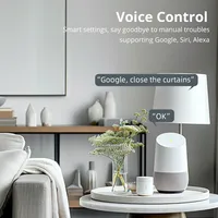Moteur de store enrouleur intelligent Zemismart Matter WiFi 2N pour tube de 37-38 mm, compatible Google Home, Alexa, HomeKit et contrôle par application