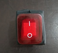 Interrupteur à bascule lumineux étanche 12 V-220V KCD1 carré rond de qualité supérieure 12 volts 24 volts