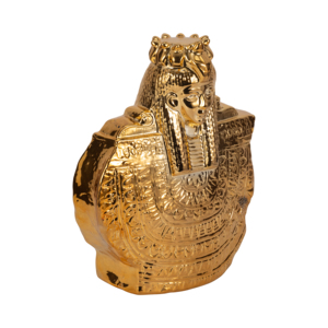 Busto di Faraone in Ceramica, Scultura in Gres con Dettagli Glamour, Decorazione per Casa, Soggiorno, Ufficio, Scaffale - Product Image 2