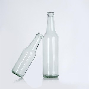 <span class=keywords><strong>Bottiglie</strong></span> <span class=keywords><strong>di</strong></span> <span class=keywords><strong>Birra</strong></span> in <span class=keywords><strong>Vetro</strong></span> Trasparente Personalizzate da 250ml, 275ml, 330ml, 500ml con Tappi a Corona - Product Image 5