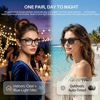 Gafas Inteligentes M08C con Cámara de 8MP, Video 1080P, Micrófono Dual ENC, Música, Llamadas, Viajes, Gafas Inteligentes con IA