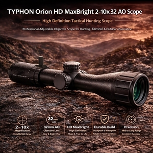 Typhon Orion HD maxbright 2-10x32 SFP มืออาชีพปรับได้ขอบเขตวัตถุประสงค์สำหรับการล่าสัตว์ยุทธวิธีและการสังเกตการณ์กลางแจ้ง - Product Image 5