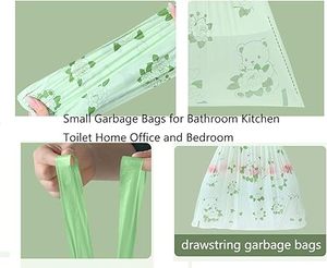 ถุงหูหิ้วแบบมีเชือกผูก ขนาด 4 แกลลอน ลายคาปิบาร่า ผลิตจากวัสดุ LDPET ทนทานต่อการฉีกขาด ควบคุมกลิ่นได้ดี พร้อมสายรัดมือจับยาว ปรับขนาดได้ - Product Image 5