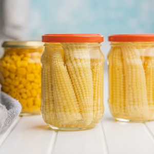 Premium Baby Corn in Brine | Glass <b>Jar</b> | OEM & Private Label | Manufacturer & Exporter from India - Product Image 1