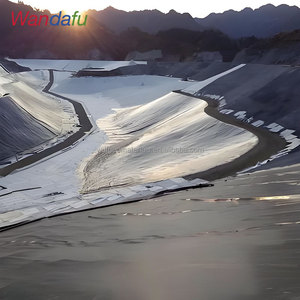 Polyethylene HDPE Smooth UV Resistant <strong>Geomembrane</strong> Liner for Landfill Site Waterproof Plastic Aquaculture Pond Irrigation Ditches - Product Image 3