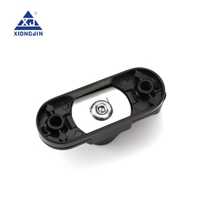 Accesorios de cerradura de ventana deslizante de aleación de aluminio cerradura antirrobo en blanco y negro gancho de media luna cerradura de media luna - Product Image 3