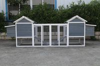 Grand poulailler professionnel en bois de sapin chinois Offre Spéciale au design unique personnalisé