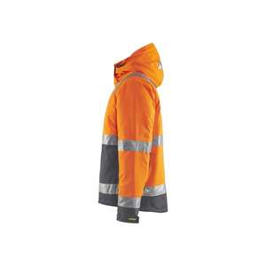 BLAKLADER - 487019875396XL Winter <b>jacket</b> <b>Hi</b>-<b>Vis</b> <b>Orange</b>/Mid grey - EAN 7330509749043 <b>HI</b>-<b>VIS</b> WORKWEAR - Product Image 4