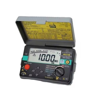 เครื่องทดสอบฉนวนไฟฟ้าแรงสูง/เครื่องทดสอบความต่อเนื่องแบบดิจิตอล Kyoritsu Kew 3023A ช่วง 100/250/500/1000V ความแม่นยำ 2% หน้าจอ 6 หลัก พร้อมฟังก์ชั่นวัดความต้านทาน - Product Image 1