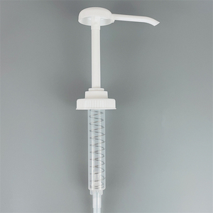 ปั๊มจ่ายน้ำเชื่อมแบบขวดเกลียว ขนาด 52/400 53/40 52 มม. 53 มม. 20 ซีซี 30 ซีซี สีขาว สีดำ สำหรับขวดขนาด 5 ลิตร พร้อมพิมพ์โลโก้ตามสั่ง - Product Image 6