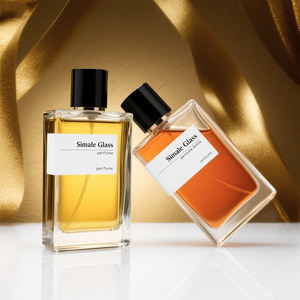 Botella <span class=keywords><strong>de</strong></span> Perfume <span class=keywords><strong>de</strong></span> Vidrio Transparente Plana <span class=keywords><strong>de</strong></span> Lujo al por Mayor, 50ml <span class=keywords><strong>100ml</strong></span>, Recargable, con Pulverizador <span class=keywords><strong>de</strong></span> Niebla Fina y Tapa, para Fragancias Premium - Product Image 5